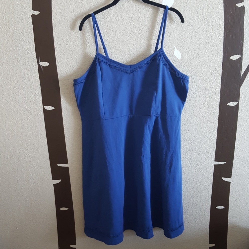 Faded Glory Royal Blue Fit & Flare Dress